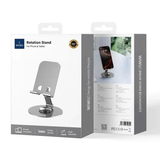 WiWU ZM-014 Rotating Phone Holder – Adjustable Desktop Stand for Desk & Office