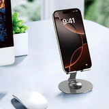 WiWU ZM-014 Rotating Phone Holder – Adjustable Desktop Stand for Desk & Office