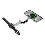 WiWU Wi-W031 Planeta Trio 3-in-1 Wireless Cableless Charger – Fast Charging Dock for iPhone, AirPods & Apple Watch