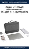 WiWU Cozy Classic Waterproof Polyester Laptop Case – Durable, Slim & Stylish Protection