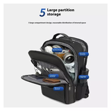 CoolBell 8288 Laptop Backpack – Slim, Waterproof Travel & Work Bag with USB Port (15.6-17 inch)