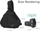 Waterproof Travel Small DSLR Shoulder Camera Bag