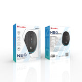 CoolBell NEO WB-M101 – Dual Mode Wireless Mouse (2.4G + Bluetooth 5.2), Silent Click, 6 Buttons