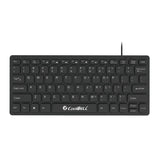 CoolBell Slate Board – USB Wired Mini Keyboard (78 Keys, Chocolate Key Design)