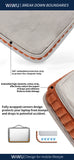 WiWU Cozy Classic Waterproof Polyester Laptop Case – Durable, Slim & Stylish Protection