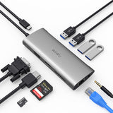 WiWU Alpha 11 in 1 Converter – Multiport USB Hub