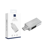 WiWU T02 Type-C to Dual USB Adapter – High-Speed OTG Converter for Laptops & Smartphones